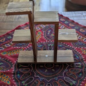 Wooden Multi-Tier Display Stand